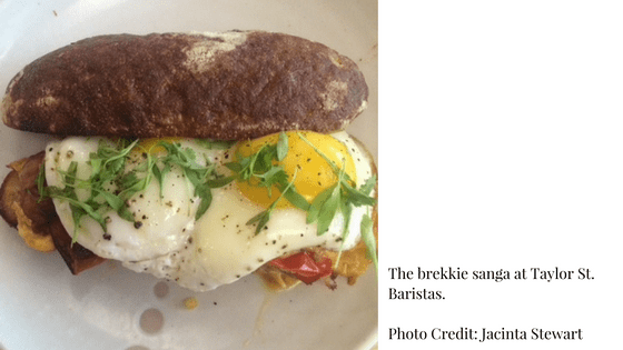 Taylor St Baristas Brekkie Sanga