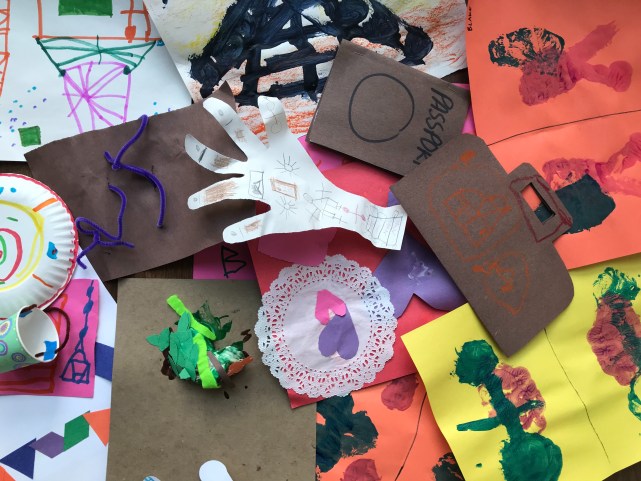 kids artwork for stay at home Mum for Australian Mums and Dads in NYC group