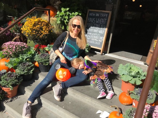 Faces of AWNY Emma McGregor-Mento at Halloween in East Village NYC