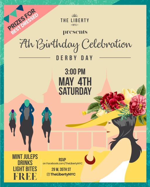 Derby Day horse racing hats mint juleps