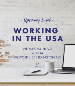 desk laptop coffee cup New York jobs working USA