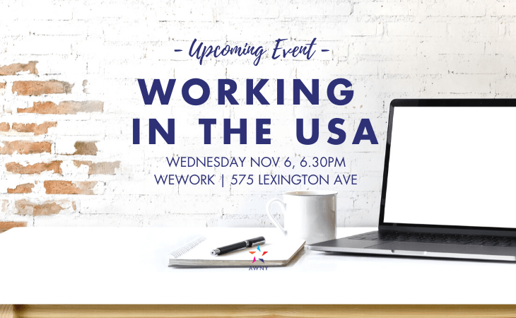 laptop on office desk in New York