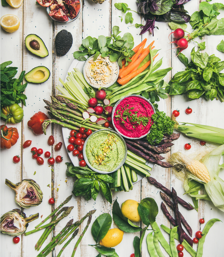 fruits and vegetables, plant-based diet, veganism