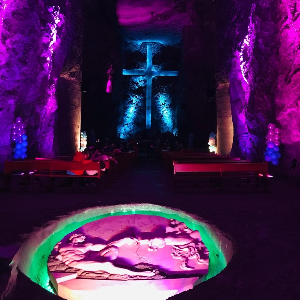 Salt Cathedral in Zipaquira, Bogota, Colombia