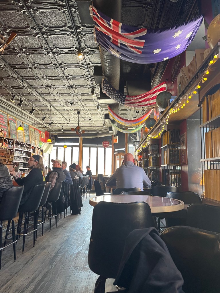 Map Room, A Travellers Tavern in Chicago, cafe during the morning, bar afternoon onwards