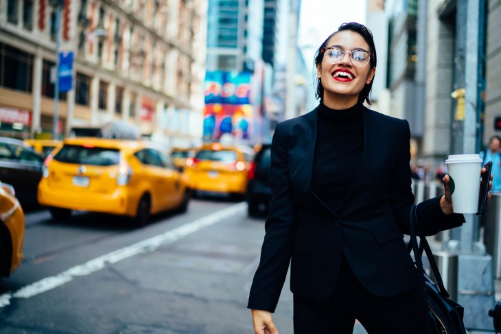 Corporate women in New York City