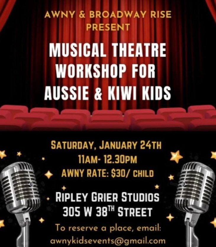 Exclusive Broadway Workshop for Kids